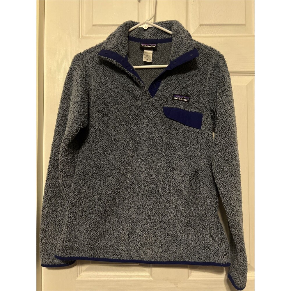 Patagonia Re-Tool Snap-T Fleece Pullover Sweater Jacket Womens Small